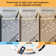 16-lights Rectangular Crystal Chandeliers Led Dimmable