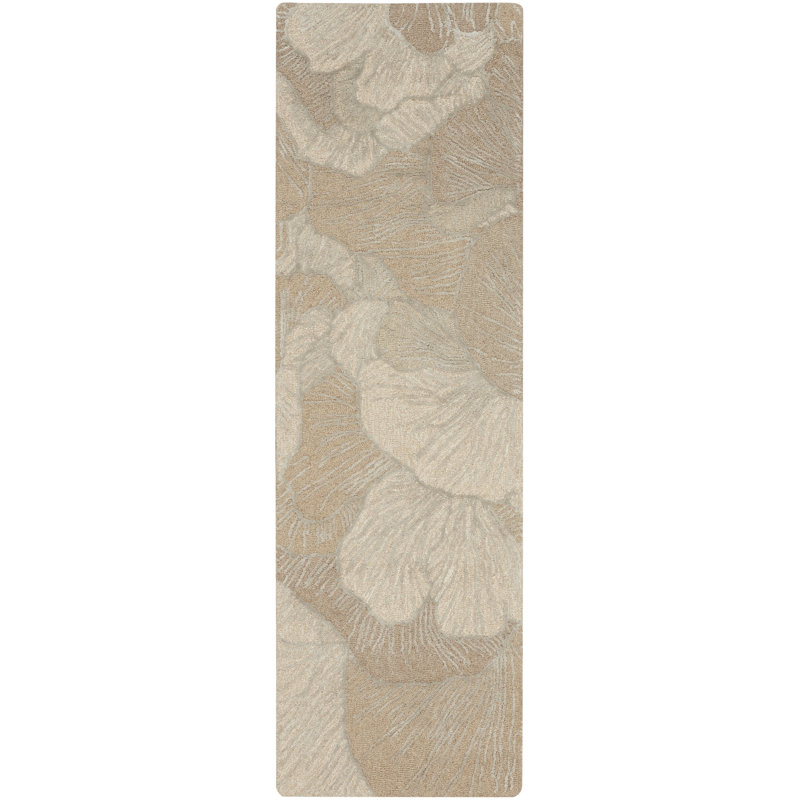 Derena Floral Handmade Area Rug, Runner 69 x 229 cm