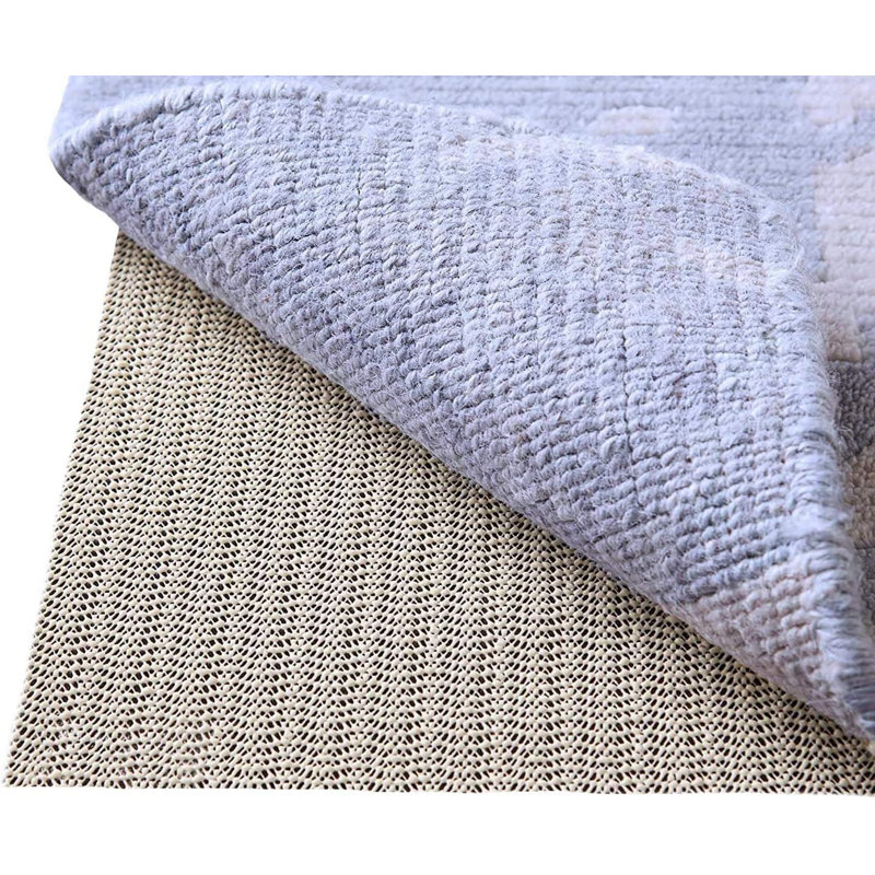 Sous-tapis à double surface antidérapant Choe, Carré 9 pi