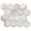Carreau de mosaïque en verre recyclé mat 3 po x 3 po Daintree-128636005