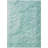 Machine Washable Indoor/Outdoor Claudian ACN1614 Aqua Rug-103722005