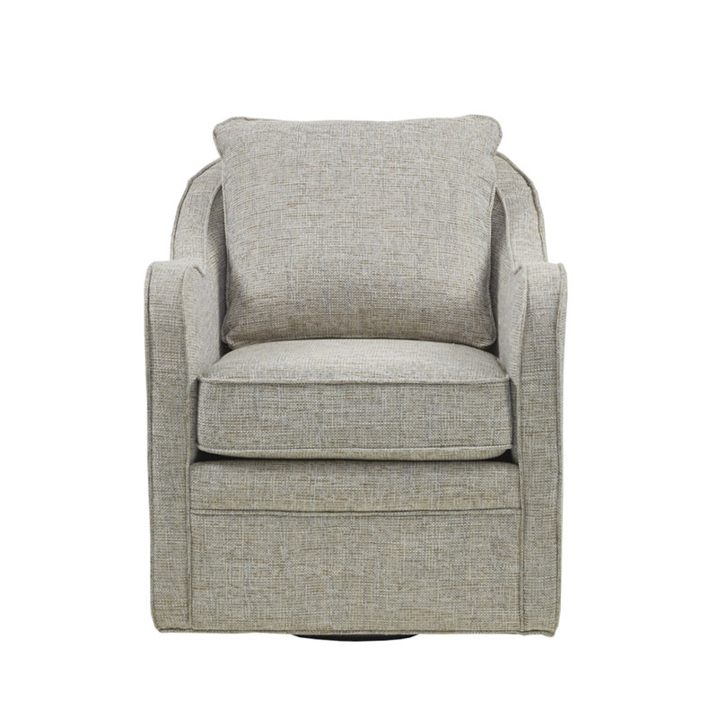 Fauteuil pivotant à siège large Brianne