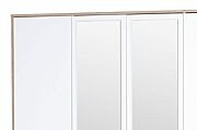 Mykeshia 4 Door Manufactured Wood Wardrobe