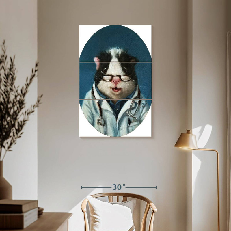 Brampt Dr Trust, 57" H x 36" W