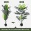 48 po Faux Palmier en pot-1740130138