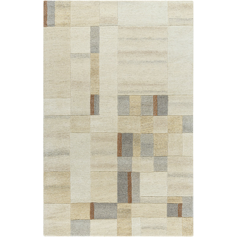 Tapis fabriqué à la main Ermalinda FM-7247, Rectangle 12 pi x 15 pi