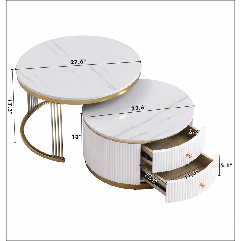 Table basse 2 pièces Modern Modern