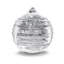 Dots and Stripes Ornament Ice Cube Tray