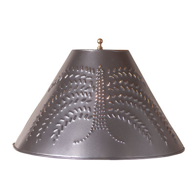 10'' H Metal Empire Lamp Shade