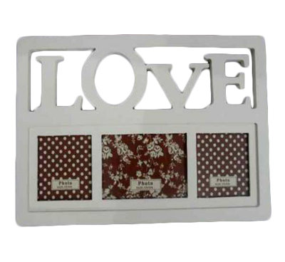 Cadre photo en bois love Zahoruiko