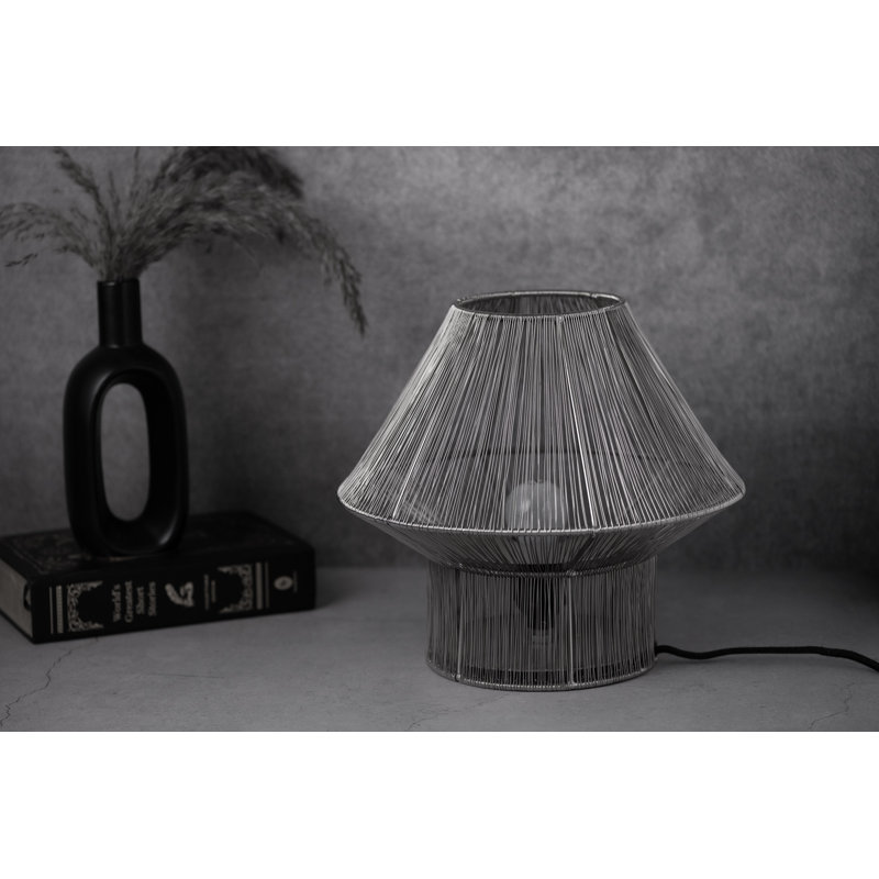 Lampe câblée en fer