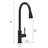 Rovogo Pull Down Touch Kitchen Faucet-55285316