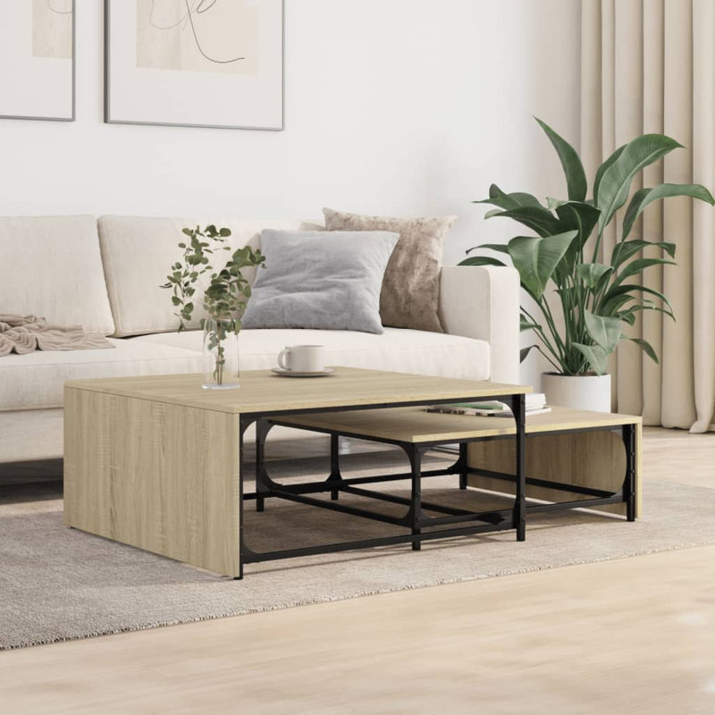 Diane Frame Coffee Table, Sonoma Oak