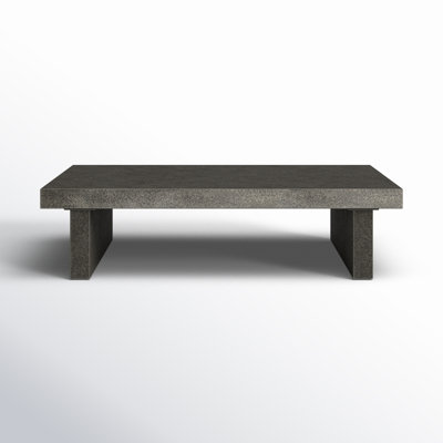 Myles 55'' Concrete Outdoor Coffee Table