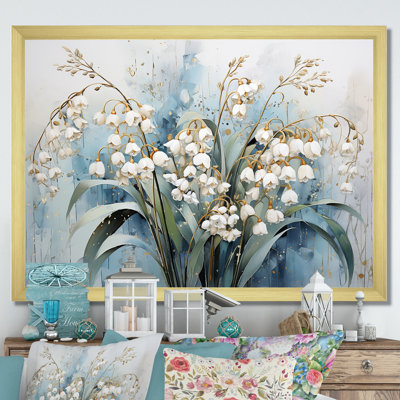 " Minimalism Snowdrop Flowers Harmony III "