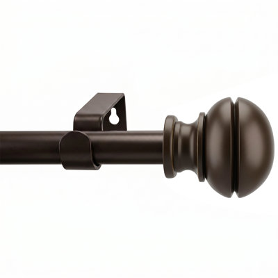 Adjustable Single Curtain Rod