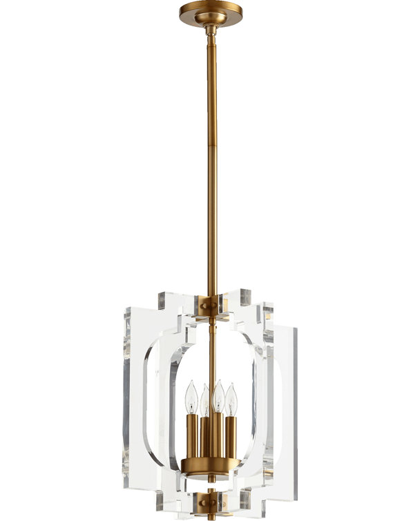 Pavan 4 - Light Geometric Chandelier