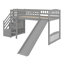 Lit mezzanine avec deux tiroirs et glissade-1823362503