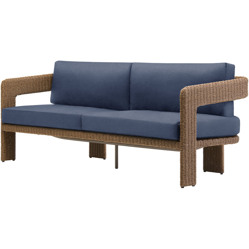 Aster Outdoor Patio Sofa - Canvas Navy, Canvas Navy