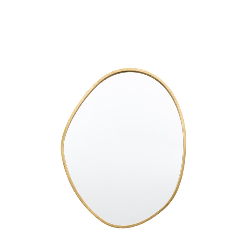 Ellisburg Metal Flat Wall Mirror