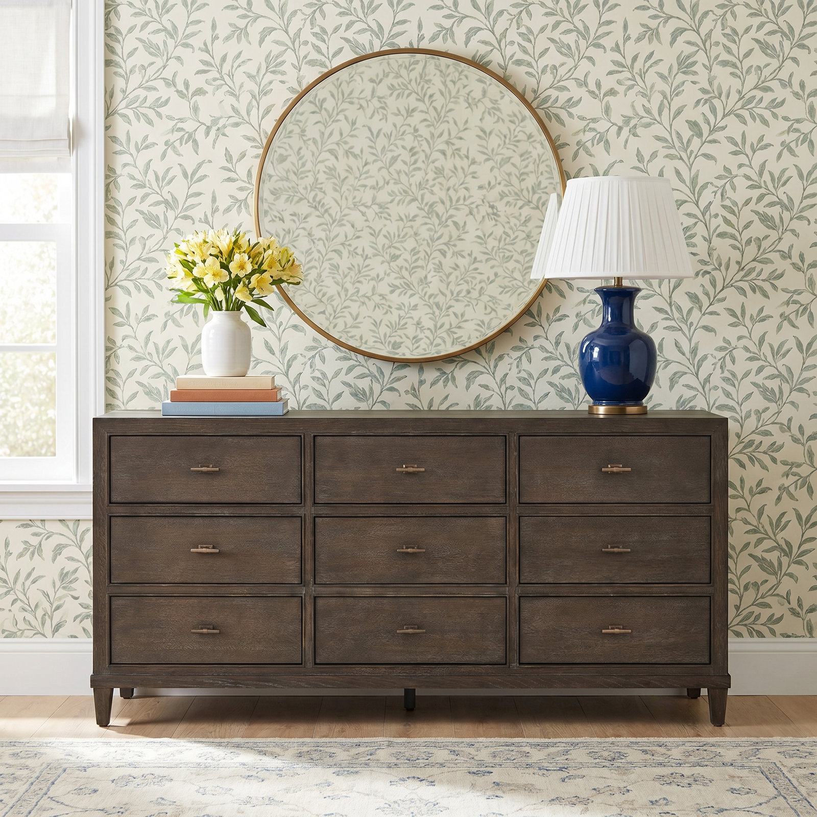 Saratoga 74 " Oak Dresser