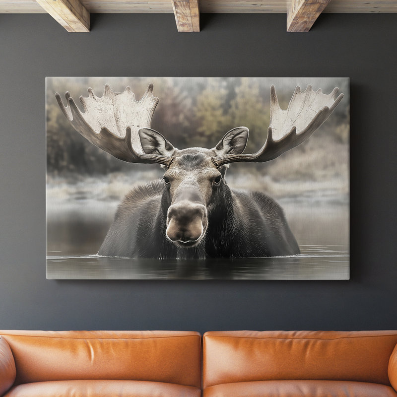 Série de paysages d'animaux CLxxxix, H 12 po x l 18 po