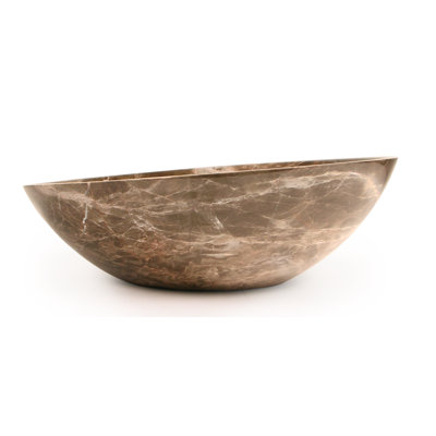 D'Vontz 15.75'' Stone Circular Bathroom Sink
