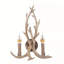 Luminaire suspendu en forme de corne de cerf à 2 lumières en résine