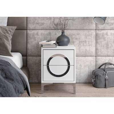 Sterlington 40.1cm W Bedside Table
