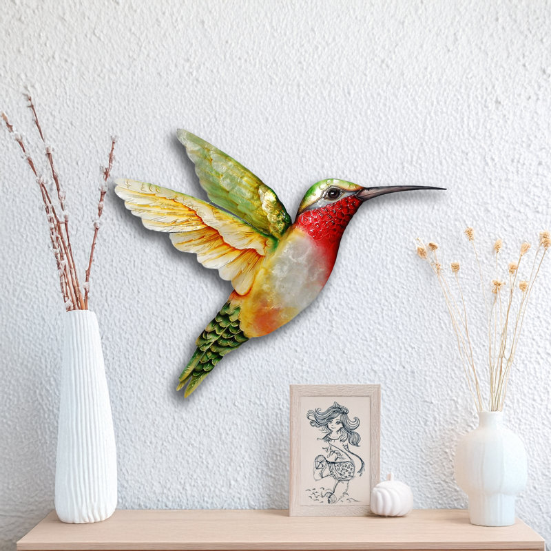 Décoration murale colibri