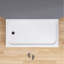 Base de douche 60 po à simple seuil 60 po avec ensemble de bonde-110508776