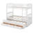 Tanvir Twin over Twin 3 Drawer Bunk Bed with Trundle by Harriet Bee-869780601