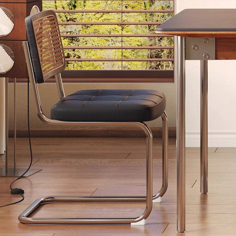 Retro And Elegant Rectangular Dining Table, 29.52"H x 55.11"L x 31.49"W