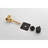 3/4" Cast Metal Valve For Shower - High Flow, Brass Handle, , Matt Black Finish Extra Flow Metal, Black,