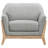 Caspian Grey Accent Chair