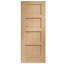 Internal Oak Pre-Finished Shaker 4 Panel-45426792