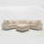 Tissu beige Nicolia est en rupture de stock sélectionné