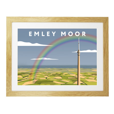 Emley Moor by Richard O'Neil - Print