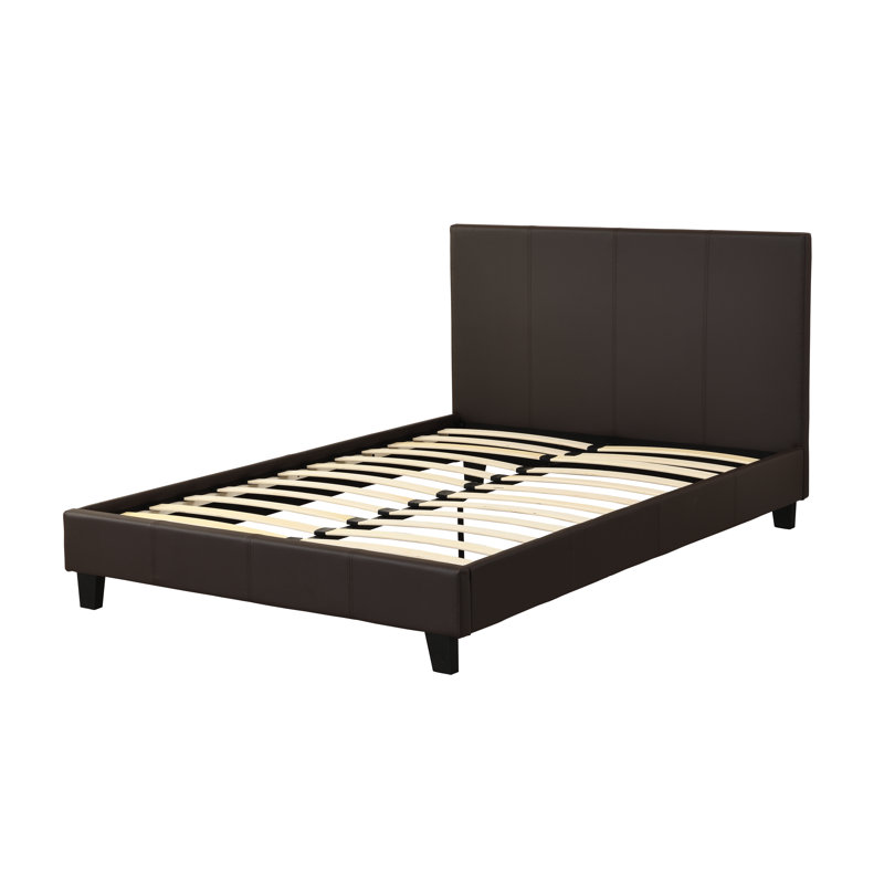 Avarayr Upholstered Double (4'6) Faux Leather Bed