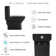 Carre One-Piece Square Toilet Dual-Flush 1.1/1.6 gpf with 10" Rough-In