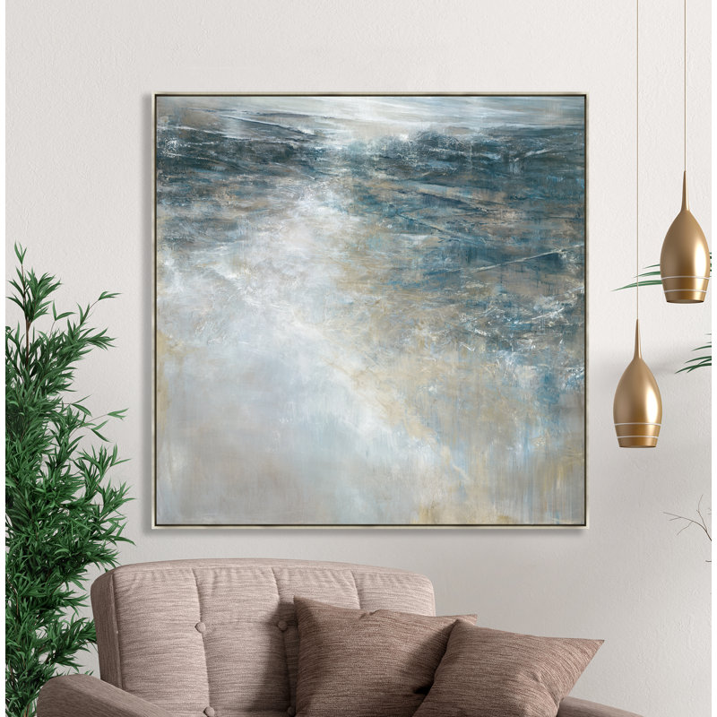 Meer Beginnings Print by Jacob Lincoln, 41.5" H x 41.5" W, Image Gel Brush
