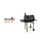 Charbroil American Gourmet 625 Barrel Charcoal Grill with Side Shelves