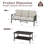 2-Piece Outdoor Patio Sofa Set with Metal Frame, Cushions & Coffee Table-111448252