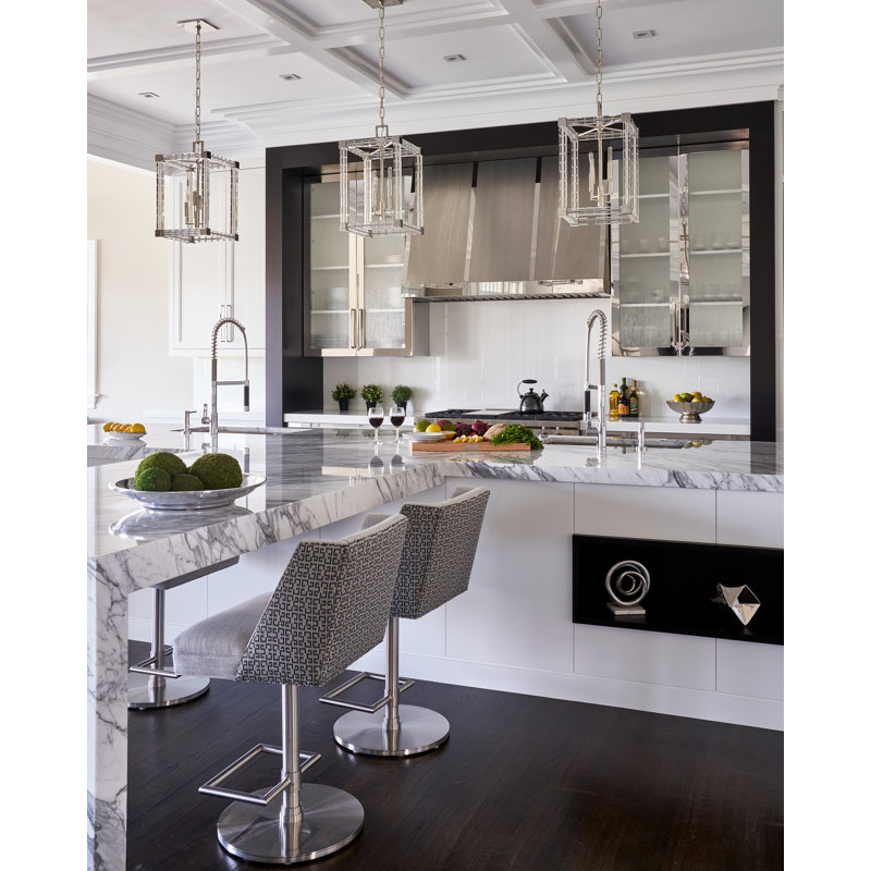 Oblong Cabinet Pull, Polished Stainless Steel, 11 13/16"