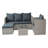 4Pcs Patio Sets