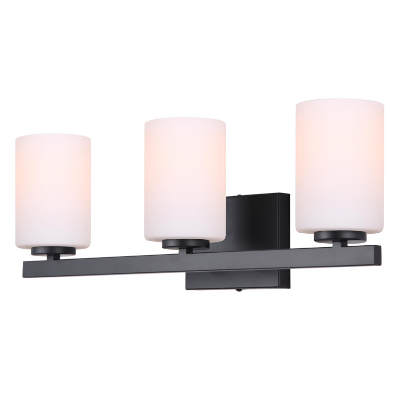 Gerriann 3 - Light Dimmable Vanity Light, Matte Black