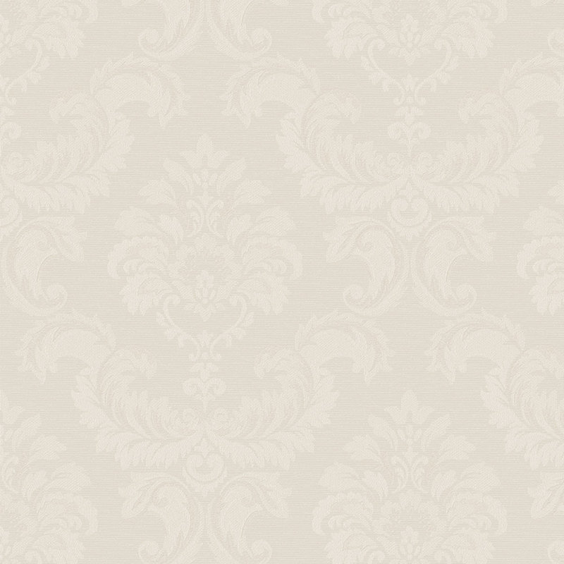 Damask Roll, Off White