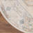 Haydel Machine Washable Area Rug in Ivory-97841365