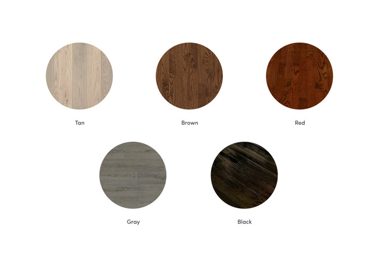 hardwood flooring colors
