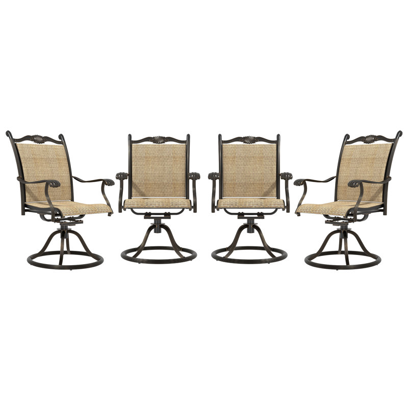 Fauteuil pivotant de patio